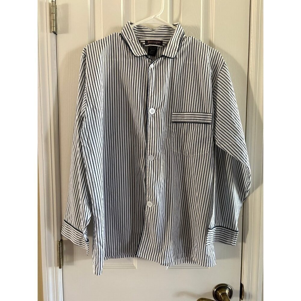 Barrington Pajama Top Striped